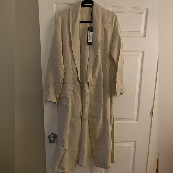 NWT Jenni kayne breeze robe in natural - Picture 3 of 5